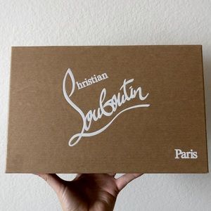 Empty Christian Louboutin Box